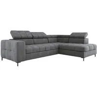 XXL Ecksofa Couch mit Schlaffunktion, Schlafsessel mit Bettfunktion L Form, Big Sofa, Schlafsofa mit Bettkasten, Ecksofa mit Schlaffunktion 280 cm breit, Sofa mit Schlaffunktion (Rechts, Vogue 14)