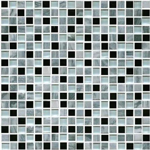 Premium Mosaic Stone Steinmosaik grau 30x30 cm matt STMOS15MIX1