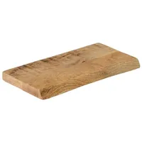 Sam Steckboard mit Baumkante Wandregal Mango rough lackiert 40