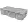 Intirilife Unterbettkommode 39 x 16 x 75,5 cm 1-tlg. Grau