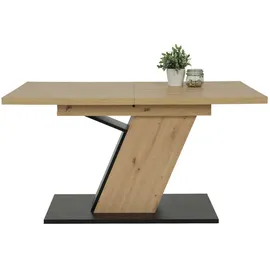 Hela Esstisch Jeanette Artisan Eiche Schwarz,