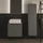Ideal Standard Conca Halbhochschrank 37 x 140 cm Anthrazit