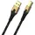 Oehlbach USB-A auf USB-B 0,5 m Schwarz/Gold