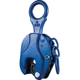 Planeta Hebeklemme Stahl 0-22 mm blau Tragfähigkeit 1000 kg