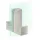 Hansgrohe Axor Uni Rectangular Edelstahl-Optik