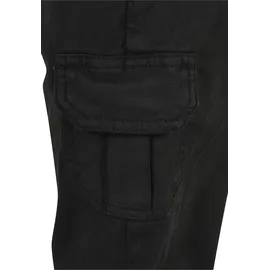 URBAN CLASSICS High Waist Cargohose Black 146-152 cm