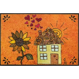 Wash+Dry Sonnenhaus 50 x 75 cm Orange