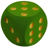 Volley® Schaumstoffwürfel, Grün, 16 x 16 x 16 cm - Grün