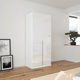 OTTO home Drehtürenschrank AGORDO 91 x 210 x 54 cm Weiß