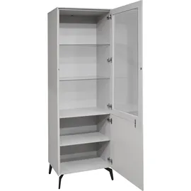 Mäusbacher Standvitrine Imola 61 x 42 x 194 cm Grau