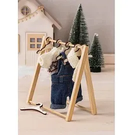 Rayher Wichtel Mini Kleiderständer Set