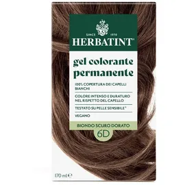 Herbatint Permanente Haarfarbe 6D Dunkelblond Goldblond 170 ml