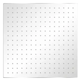 vidaXL Regenduschkopf Edelstahl 40x40 cm Quadratisch