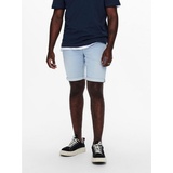 ONLY & SONS Jeansshorts in Hellblau - S