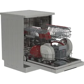 Sharp QW-NA1CF47DS Stand-Geschirrspüler (freistehend, 598 mm, Silber)