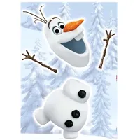 KOMAR Wandtattoo FROZEN OLAF - 50 x 70 cm
