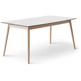 Hammel Furniture Meza Designtisch mit Auszugsfunktion und 2 Einlegeplatten B:210 cm H:73,5 cm