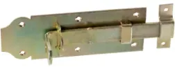 Türschlossriegel 160 mm x 60 mm Verschließbar