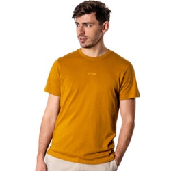 STIER Basic Tee S Golden Brown