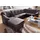 sit&more Wohnlandschaft Savona U-Form, B: 320 cm, optional Bettfunktion, Federkern braun