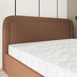 masseno Polsterbett, Kupfer, Holz, 140x200 cm, Schlafzimmer, Betten, Polsterbetten