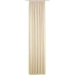 Vorhang WIRTH "WirthNatur", beige, B:127cm H:275cm, Baumwolle, Gardinen, nach Maß