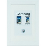 The Wall - the art of framing AG Holz Göteborg weiß, 21 x 29,7 cm