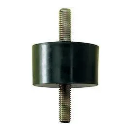 FP Gummi-Metall-Puffer zylindrisch Typ A D40xH40mm M8x23 NR57