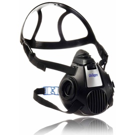 Dräger X-plore 3500 Halbmaske | Gr. L | Mehrweg Atemschutz-Maske für den Einsatz mit wechselbaren Bajonettfiltern