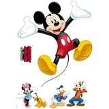 KOMAR Wandtattoo Mickey and Friends 50 x 70 cm