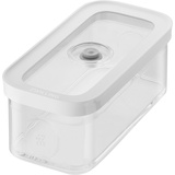 Zwilling Fresh & Save CUBE Box, M, Modulare & Stapelbare Vorratsdose, Luftdichte & Vakuumierbare Aufbewahrung, Spülmaschinengeeignet, Transparent