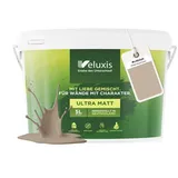 Veluxis Wandfarbe Veluxis® Wandfarbe Universal, Deckkraft-Klasse 1, Streifenfrei, tropfarm & VOC-frei beige