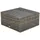 Hespéride Mooréa Gartentisch 72 x 72 x 36 cm Terre d'ombre/Schatten