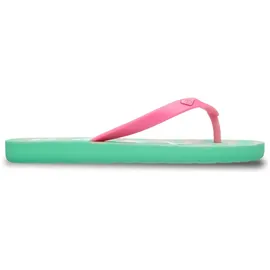 Roxy "Rg Tahiti", Jungen, Gr. 3(33), lt grün, magenta, Obermaterial: 100% synthetisches Tr, Futter: N/A, Laufsohle: 100% Eva., Schuhe Sandale