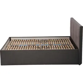 Halmon Schlafkomfort Betten Dalas 200 x 200 cm H3 Anthrazit