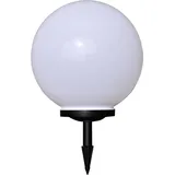 vidaXL Außenleuchte Kunststoff 42,6 cm 2 Stk. Solar weiß
