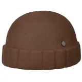 Lierys Schiebermütze (1-St) Filzmütze Docker, Made in Italy beige|braun