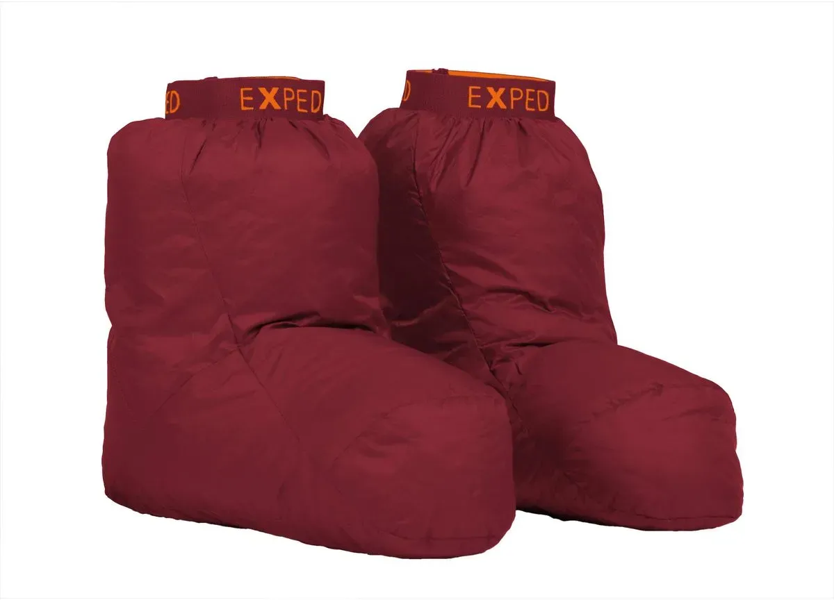 Exped Down Sock burgundy 43 – 45