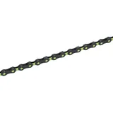 KMC DLC12 Kette Schwarz/Apfelgrün