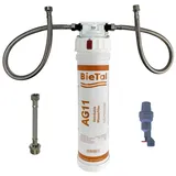 BieTal BieTal® Untertisch Wasserfiltersystem Aktivkohle Anschlußfertig SET & AquaStop