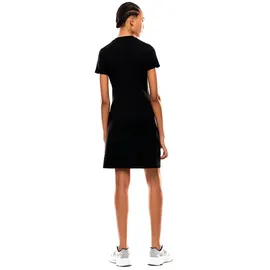 EA7 Kleid Kurzarm Schwarz XS