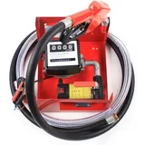 Selbstansaugende Dieselpumpe 12 v Heizölpumpe 175 w 50 l/min, Elektrische Heizölpumpe, Automatikpistole, 4 m Schlauch, Zähler