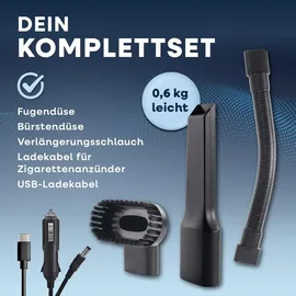 Clean Maxx CleanMaxx 15060 Akku-Handstaubsauger rot/schwarz