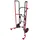 VARIOfit Reifenkarre mit 2 Stützrädern RAL 7016