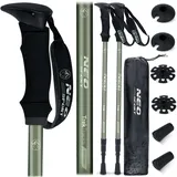 Neo-Sport Walking Stöcke 65 bis 135 cm grün