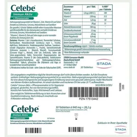 STADA Cetebe Immun Aktiv Tabletten