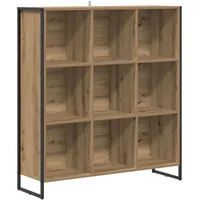 vidaXL Bücherregal Kunsthandwerk 99,5 x 30 x 108,5 cm Braun