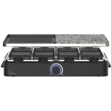b-kitchen Grill 950 Raclette 8 Pfännchen 1400 W schwarz