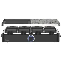 b-kitchen Grill 950 Raclette 8 Pfännchen 1400 W schwarz