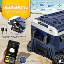 tillvex Kompressor Kühlbox 60 l